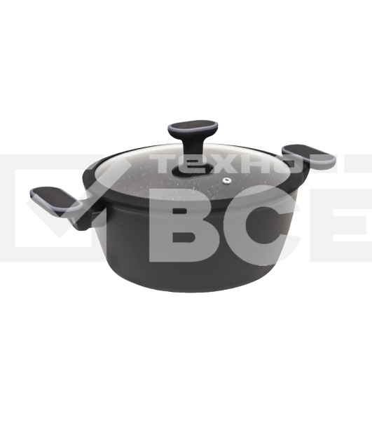 Кастрюля AUFFMAN AM-3102, объем 6,2 л с крышкой 28x11,5 см