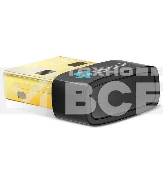 Сверхкомпактный USB‑адаптер Bluetooth 5.3 Tp-Link UB500 /черный (UB500 V2)