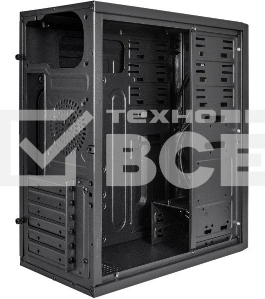 Компьютерный корпус Miditower ExeGate XP-340U-UNS350 (ATX, БП UNS350 с вент. 12см, 1хUSB/2хUSB 3.0, аудио)