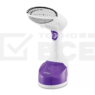 Отпариватель Kitfort КТ-9206 белый/фиолетовый, 1200 Вт, 12 г/мин, 300 мл