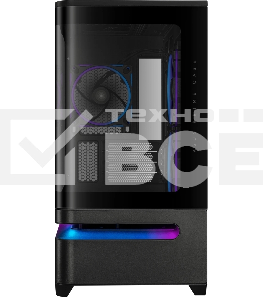 Компьютерный корпус ASUS PRIME AP202 TG ARGB черный