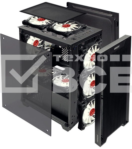 Компьютерный корпус Ginzzu CL550 mATX