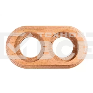 Рамка двухместная Bironi BF1-620-10 Натурэль