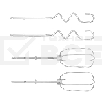 Миксер Polaris PHM-5009А (500вт,6 скор.режима)НЕРЖ., фото4