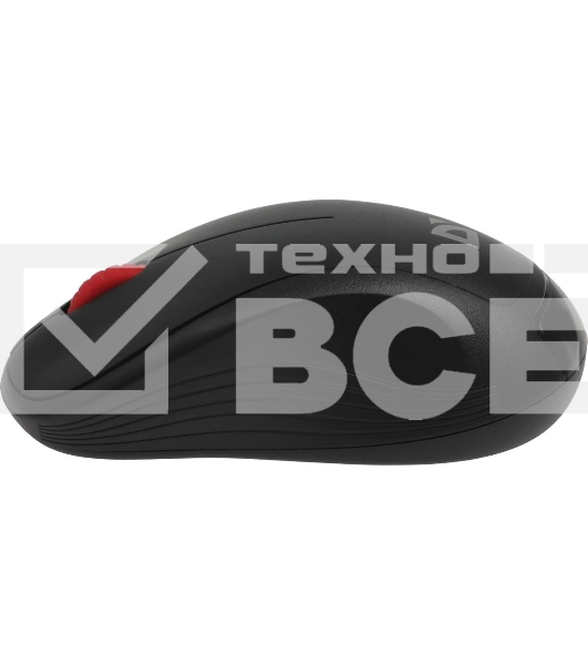 Мышь беспроводная Defender Bit MB-205 черный, 1200 dpi, радиоканал, USB, кнопки - 3