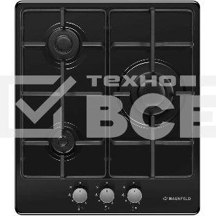 Газовая варочная панель Maunfeld EGHE.43.3STS-EB
