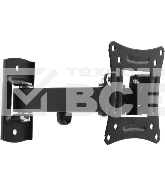 Кронштейн для телевизора Hyundai GL-R3 черный 10'-27' макс.15кг настенный поворот и наклон