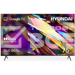 Телевизор Hyundai 75' H-LED75BU7011 черный LED 4K UHD 60Hz Smart TV 2GB/16GB