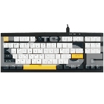 Клавиатура проводная Ritmix RKB-587BL синий-белый-оранжевый, фото 1