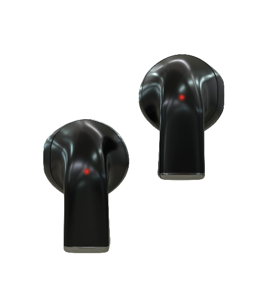 Наушники TWS More Choice БВ06 черный, вкладыши, Bluetooth, сенсорное управление, до 4 ч