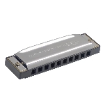 Губная гармоника STAGG BJH-B20 D блюзовая, 10 диатонических отверстий, 20 тонов, медные пластины 0.9 мм, строй 'ре мажор', фото 1