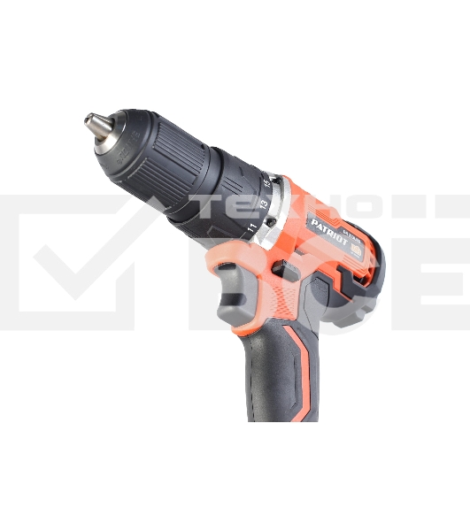 Дрель-шуруповерт Patriot BR 210Li, Аккумуляторная, 21В, 2 АКБ, Кейс