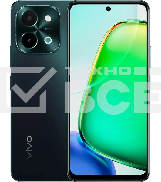 Смартфон Vivo Y28, 8/256Gb, темный изумруд