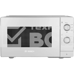 Микроволновая печь Bosch FFL020MW0 белый, 20 л, 800 Вт, поворотный механизм