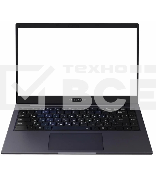 Ноутбук MAIBENBEN S14A Ryzen 5 Pro 4650U 8Gb SSD 256Gb AMD Radeon Graphics 14 FHD IPS Cam 38Вт*ч Linux Темно-синий S14A-R545UMA1SLURE0