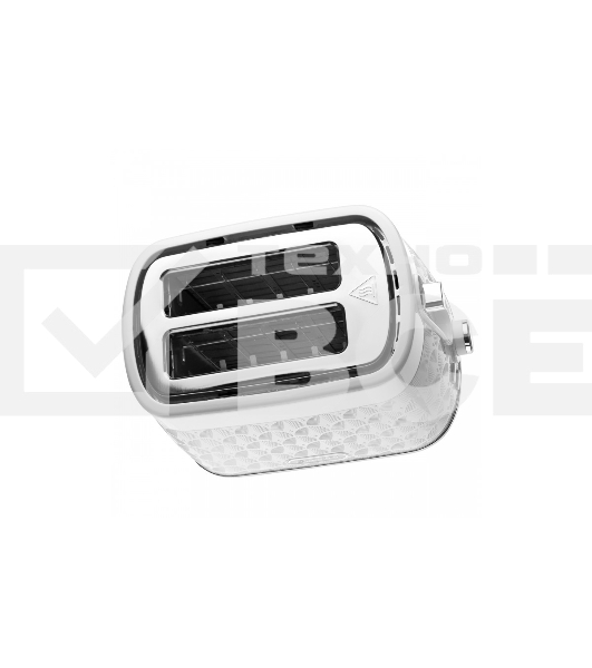 Тостер BRAYER BR2102 , 930 Вт, 7 реж, автодогр, размор, отмена, автоотключ,2 тоста одновр, съем.подд