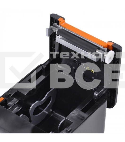 Термопринтер Mertech Q80 (1022) 203 dpi, 230 мм/сек, USB, RS232, Ethernet, RJ12, черный