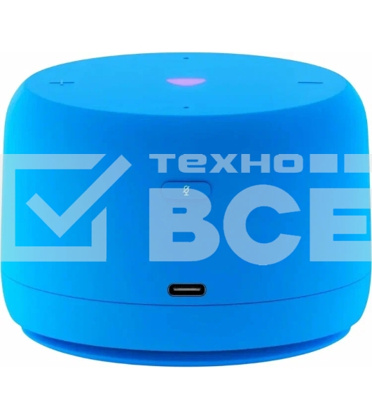 Умная колонка Яндекс Станция Лайт 2 с Алисой, без часов, 6 Вт, модель YNDX-00028 (синий)