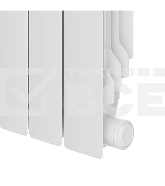 Радиатор биметаллический Royal Thermo Revolution B 350 - 12 секц.