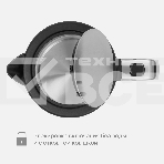 Чайник электрический Tuvio TUK217H1, режим поддержания тепла, 1.7 л, серебристый, фото5