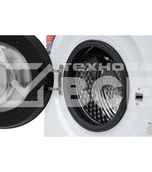 Стиральная машина KRAFT KF-MBDS8147W белый, загрузка фронтальная 8 кг, 1400 об/мин, класс: А+++