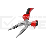 Длинногубцы прямые Matrix, 160 мм, хром-ванадий, двухкомпонентные рукоятки, фото6