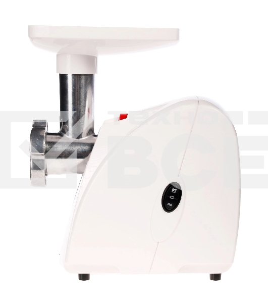 Мясорубка электрическая Аксион М31.02 белый, 1500 Вт, 1.7 кг/мин, реверс, защита от перегрузки, насадки - 7