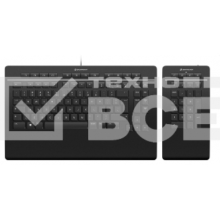 Клавиатура 3Dconnexion 3DX-700092 Keyboard Pro with Numpad проводная USB черный