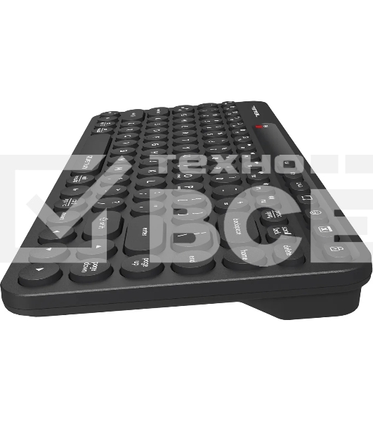 Клавиатура A4Tech Fstyler FBK36C AS беспроводная, USB, Bluetooth/Радиоканал, черный