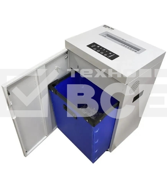 Шредер Office Kit S535 3,8x40 белый (секр.P-4) фрагменты 35лист. 50лтр. скобы пл.карты CD