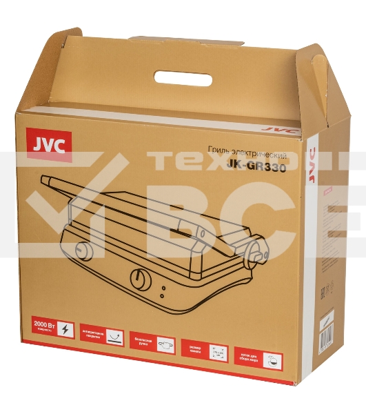 Электрический гриль JVC JK-GR330