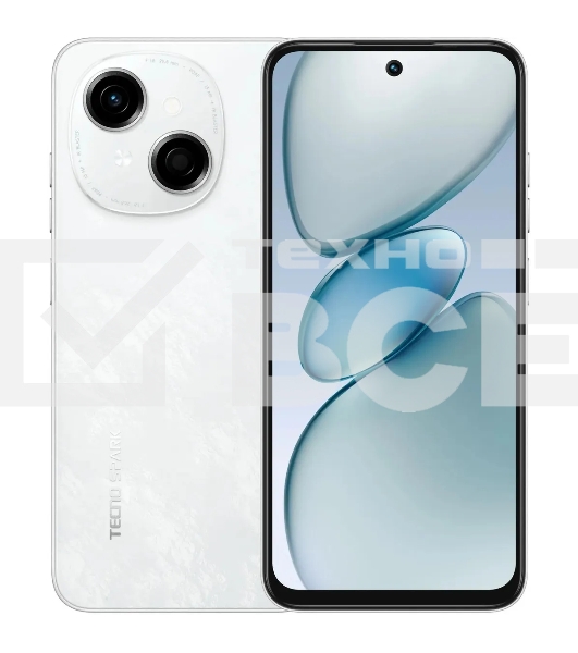 Смартфон Tecno SPARK GO 1, 4/64Gb, белый