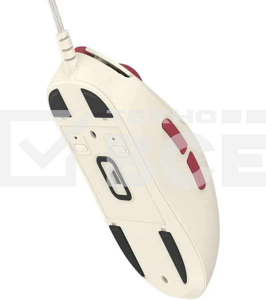 Мышь проводная A4Tech Bloody W72 Ultra Pixels Red рисунок/бежевый/красный, 20000 dpi, USB, кнопки - 7