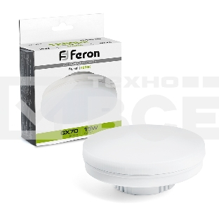 Лампа светодиодная Feron LB-472 LED 15Вт GX70 белый таблетка