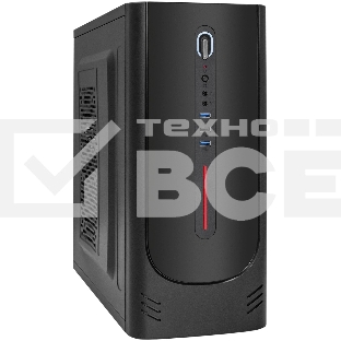Компьютерный корпус Miditower ExeGate XP-340U-UNS350 (ATX, БП UNS350 с вент. 12см, 1хUSB/2хUSB 3.0, аудио)