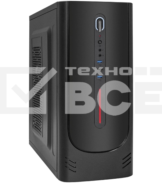 Компьютерный корпус Miditower ExeGate XP-340U-UNS350 (ATX, БП UNS350 с вент. 12см, 1хUSB/2хUSB 3.0, аудио)