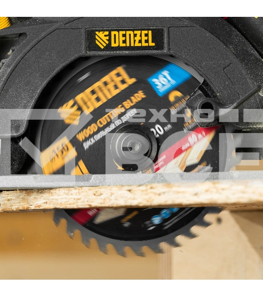 Пильный диск по дереву Denzel ф150 х 20 мм, 36 зубов, тонкий 733037