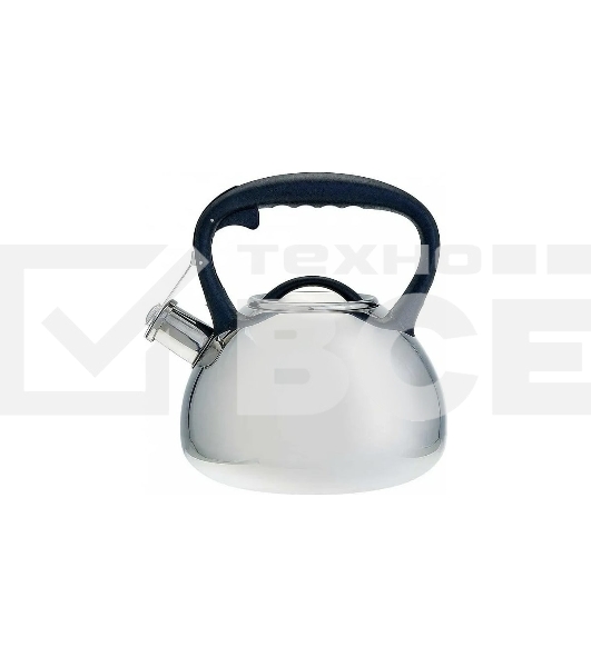 Чайник для плиты ALPENKOK AK-516 нерж.сталь со свистком 3,0л (12)