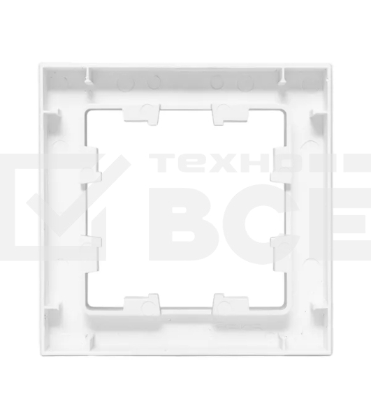 Рамка EKF 1-м Эпика пластик алюм., UP1-FPA-01