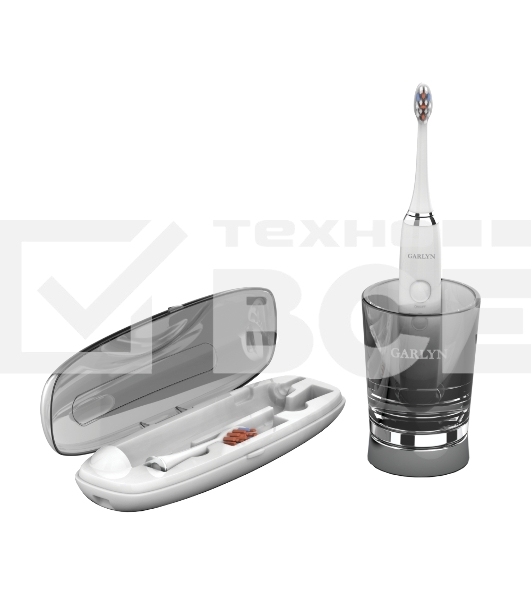 Зубная щетка электрическая Garlyn Smile Crystalcare белый