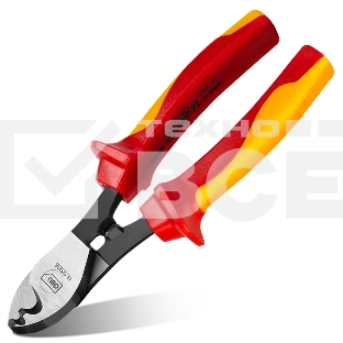 Кабелерез диэлектрический Deli DL515106 160 мм, сталь Cr-V, сертификат VDE для работ под напряжением до 1000 В