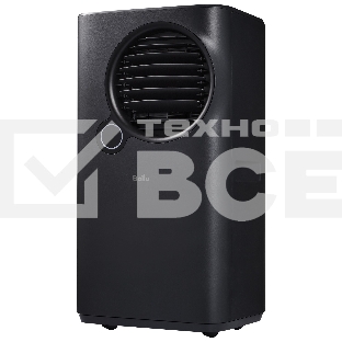 Кондиционер мобильный Ballu Eclipse BPAC-07 EPB/N6 7000 BTU, 18 м², 50 дБ, охлаждение, осушение, черный