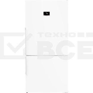 Холодильник Bosch KGP86FWC0N белый двухкамерный 422/202л морозилка снизу, No Frost