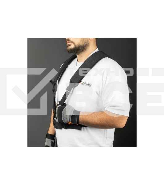 Триммер бензиновый Kranz KR-52, 52см3, 3 л.с, разборная штанга