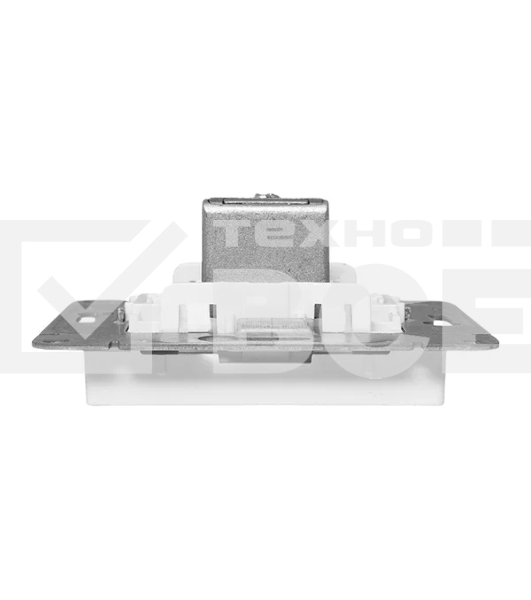 Механизм розетки TV EKF UP1-SOW-TV-3 оконечная, белый Эпика