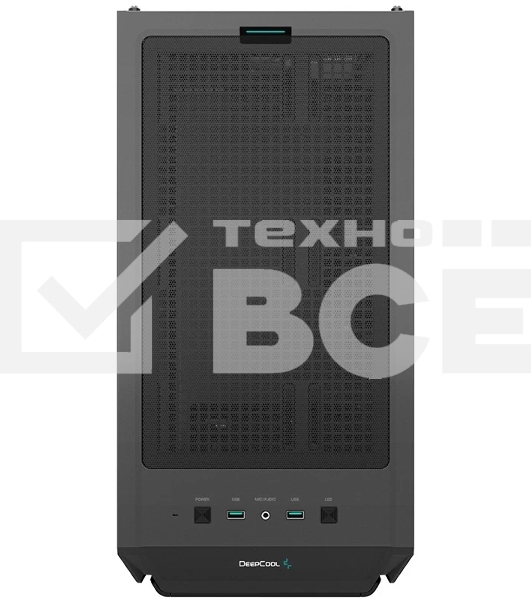 Компьютерный корпус Deepcool CG540 R-CG540-BKAGE4-G-1, Midi-Tower, ATX, mATX, Mini-ITX, black, Dual Tempered Glass Panels