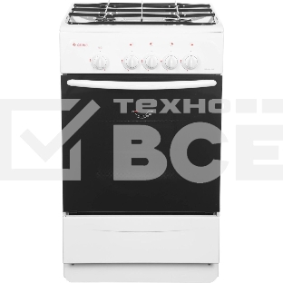 Плита газовая Gefest ПГ 3200-08 К35 белый, конфорок 4 шт, духовка 42 л, 50 см x 85 см x 53 см