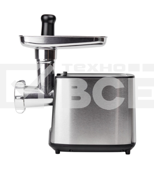 Мясорубка электрическая Centek CT-1617 Juice серебристый, 2000 Вт, 2.0 кг/мин, реверс, защита от перегрузки, насадки - 5