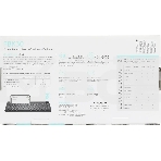 Клавиатура A4Tech Fstyler FBK30 черный/серый USB беспроводная BT/Radio slim Multimedia (FBK30 BLACKCURRANT), фото13
