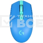 Мышь беспроводная Logitech G304 Lightspeed синий, 12000 dpi, радиоканал, USB, кнопки - 6, фото 1